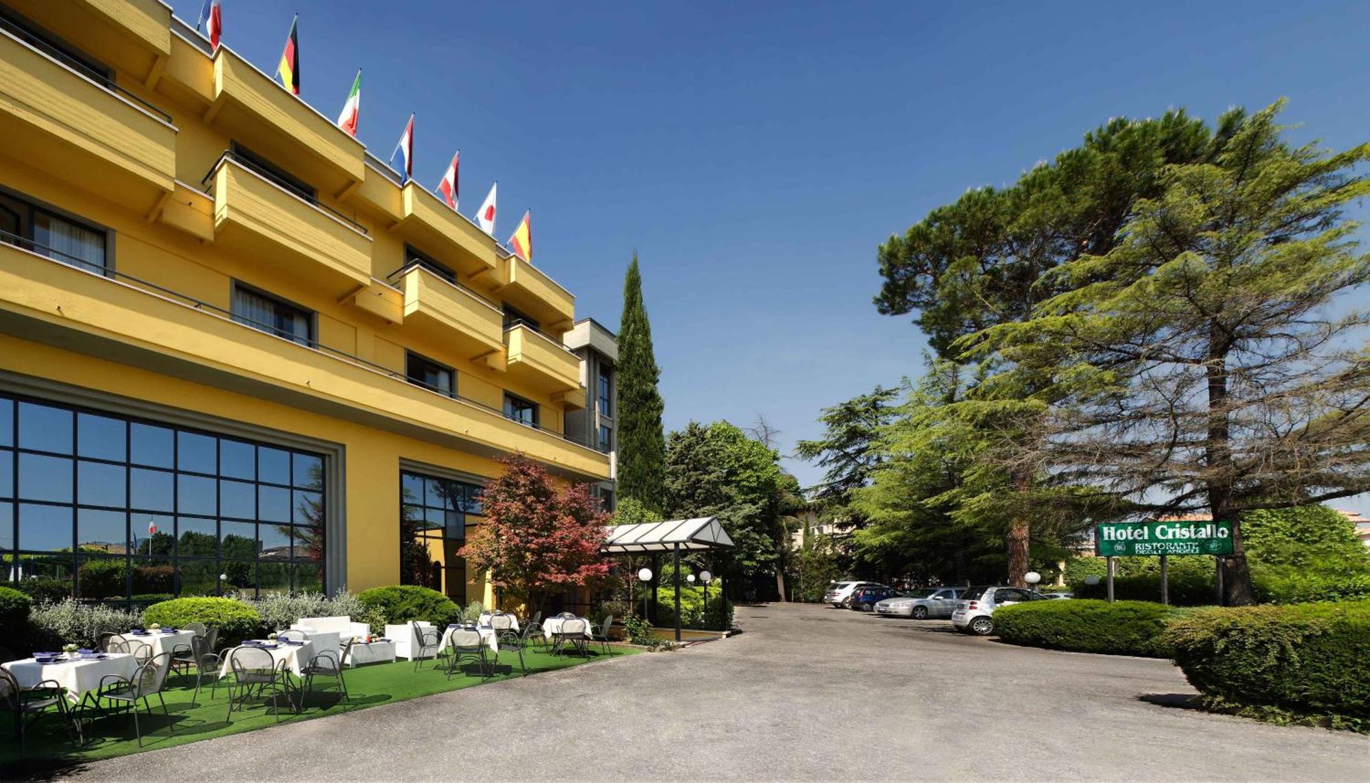 Hotel Cristallo Assisi Esterno foto